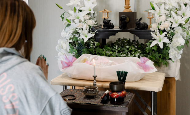 お別れの時間 | 火葬車にてご訪問いたします。